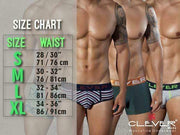 Clever Brief FreeDom Low Rise Briefs Green 5028 6 - SexyMenUnderwear.com