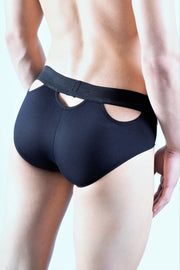 Clever Brief Samba Slip BLACK 5204 7 - SexyMenUnderwear.com