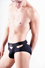 Clever Brief Samba Slip BLACK 5204 7 - SexyMenUnderwear.com
