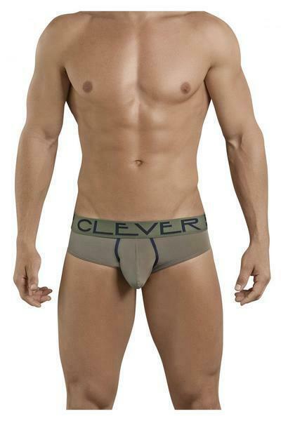 Clever Brief Wonderful MicroFiber Latin Briefs Green 5396 2 - SexyMenUnderwear.com
