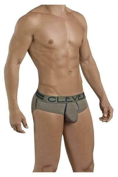 Clever Brief Wonderful MicroFiber Latin Briefs Green 5396 2 - SexyMenUnderwear.com