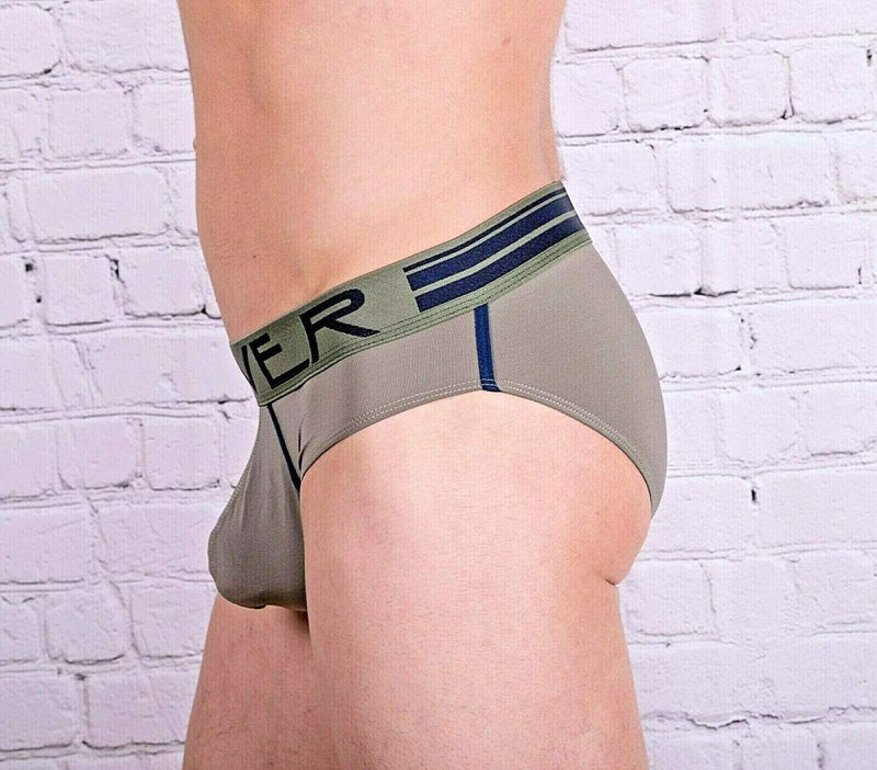 Clever Brief Wonderful MicroFiber Latin Briefs Green 5396 2 - SexyMenUnderwear.com