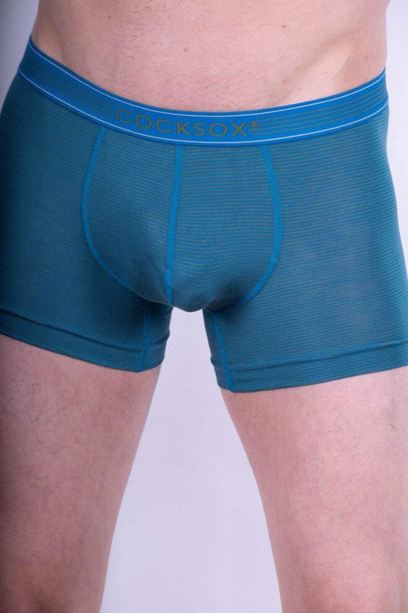 CockSox Boxer Snug Pouch Modal Boxer Trunk Sport General Blue CX12PRO 3 - SexyMenUnderwear.com