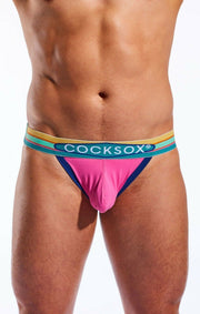 COCKSOX Jockstrap Enhancing Pouch Sexy Mens Jock Miami Pink CX21N 7 - SexyMenUnderwear.com