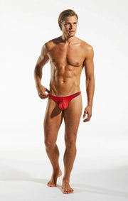 CockSox Thong Enhancer Pouch Modal Tangas SHEER Red CX05NG 12 - SexyMenUnderwear.com