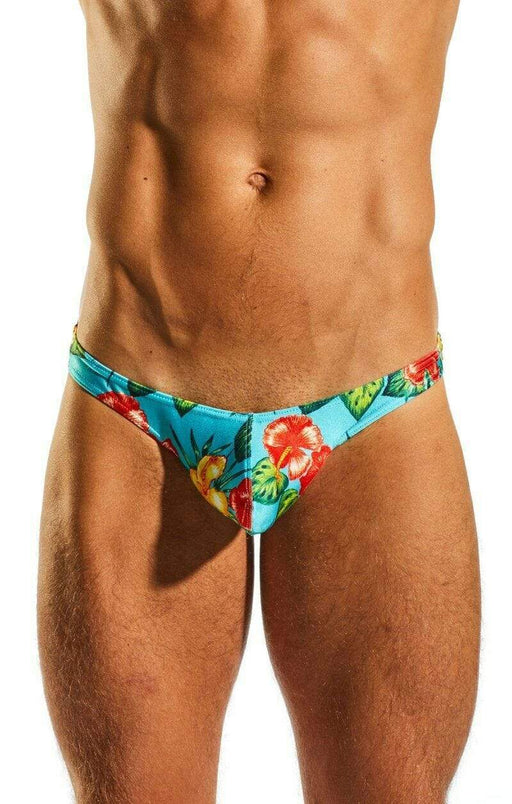 Cocksox Thong Enhancer Pouch Tangas Hombres Hibiscus Cruise CX05CR 13 - SexyMenUnderwear.com