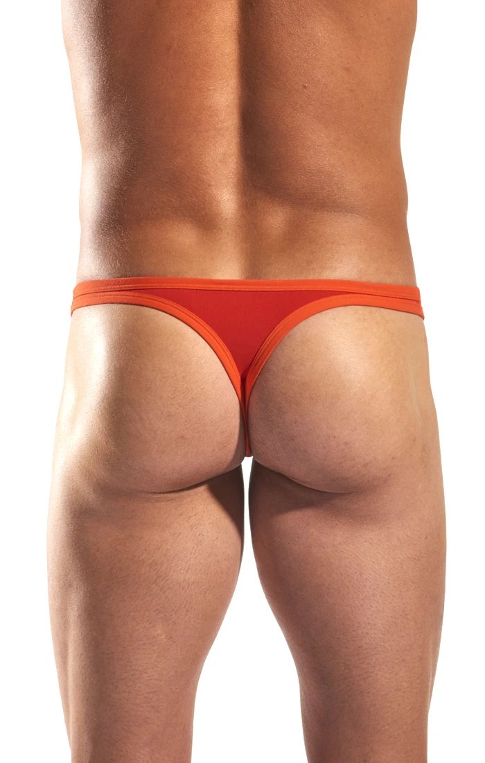 COCKSOX Thong Enhancer Supplex Lycra Thongs Summac Red CX05BD 15 - SexyMenUnderwear.com