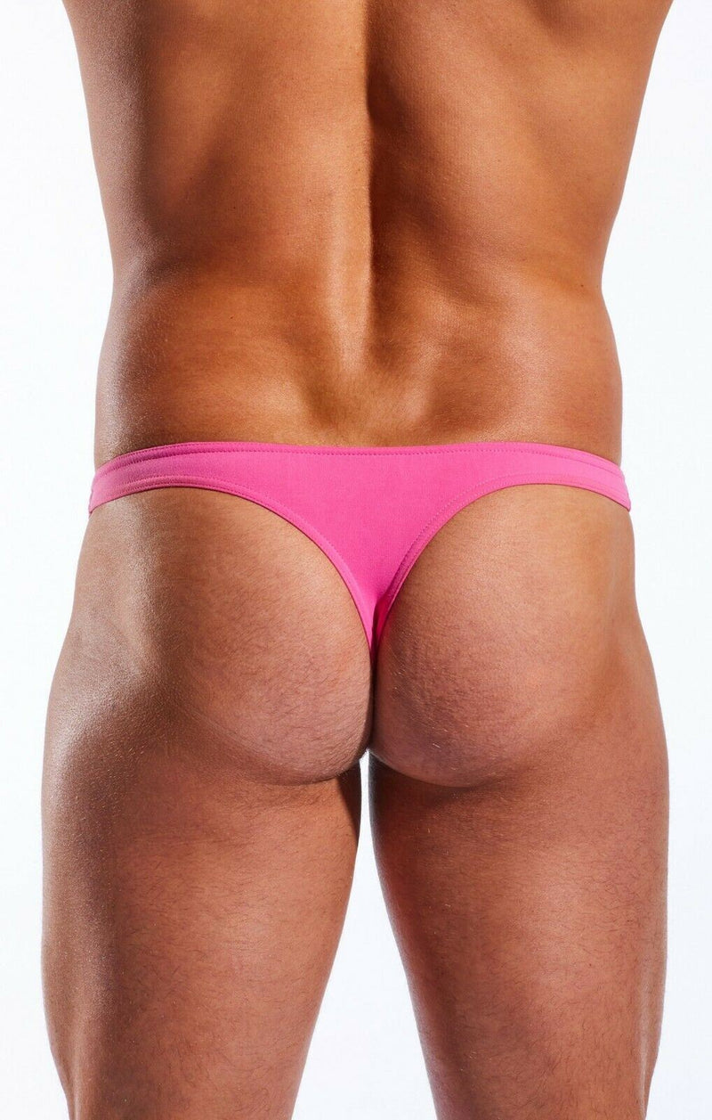 COCKSOX Thong Enhancing Pouch Uultra Soft Fast Drying Supplex Miami Pink CX05 12 - SexyMenUnderwear.com