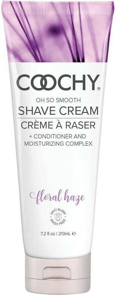 COOCHY Shaving Cream Conditioner Moisturizing Oh So Smooth Floral Haze 7.2fl.oz K - SexyMenUnderwear.com