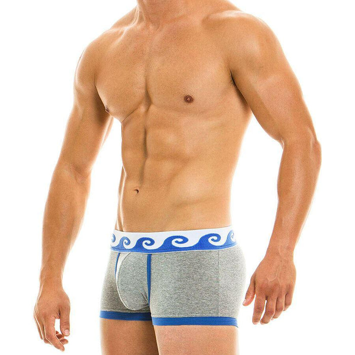 Cotton Man Underwear Modus Vivendi Boxer Iconic Grey 10722 40 - SexyMenUnderwear.com