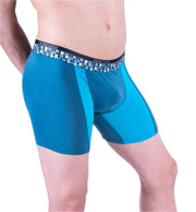 Doreanse Boxer Fitted Cotton And Modal Fabric Green Emerald 1710 5 - SexyMenUnderwear.com