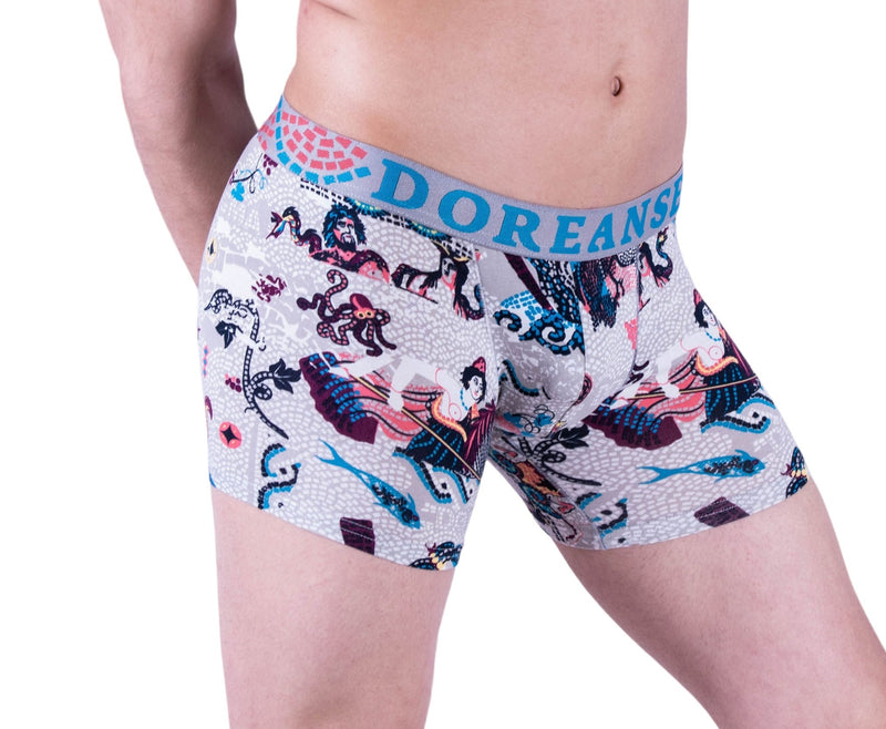 DOREANSE Boxer Poseidon Long Mens Boxers Trunk 1806 8 - SexyMenUnderwear.com