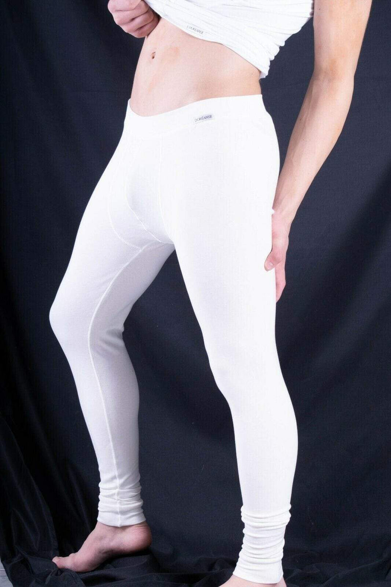 DOREANSE Long John Pants leggings Thermal Viloft Anti Humidy White 1965 2A - SexyMenUnderwear.com