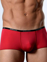 DOREANSE Mens Boys mini Boxer Short Thin fabric Red 1590 15 - SexyMenUnderwear.com