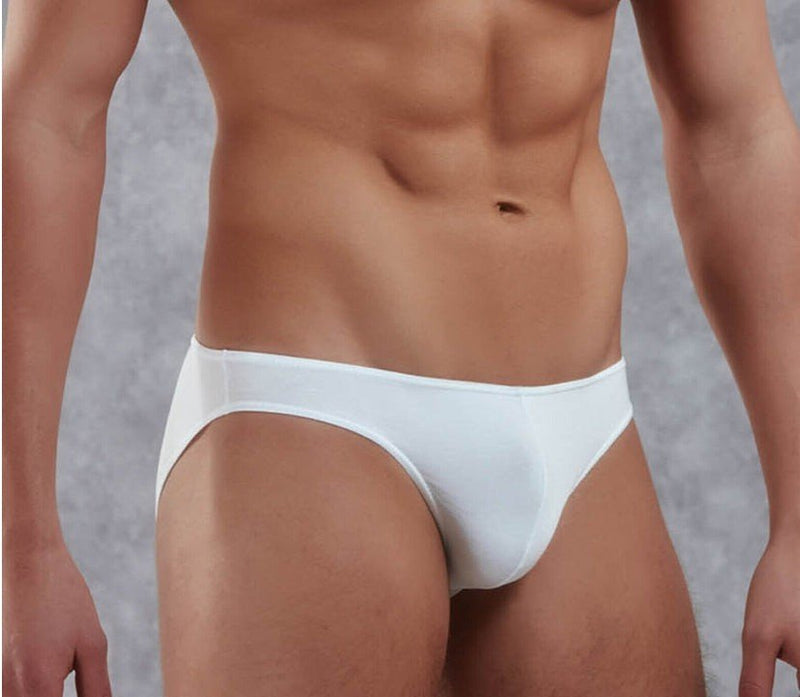 DOREANSE Micro Brief Basic Mens Slip Homme Casual Underwear White 1281 13 - SexyMenUnderwear.com