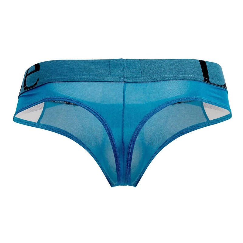 Doreanse Quick Dry Thongs Soft Sleeky Low Rise Thong Window Emerald 1224 - SexyMenUnderwear.com