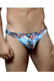 DOREANSE Sensual Mens Thong Deep Sea Cotton Blend 1341 6 - SexyMenUnderwear.com