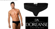 DOREANSE Soft Modal Cotton Brief Black 1323 4 - SexyMenUnderwear.com