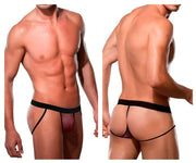 Doreanse String Jock Quick-Dry Super Sleek Jockstrap Dusty Rose 1219 - SexyMenUnderwear.com