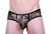 Duty Cadet JJ MALIBU UNDERWEAR Slips Sensual Army Brief 3 - SexyMenUnderwear.com