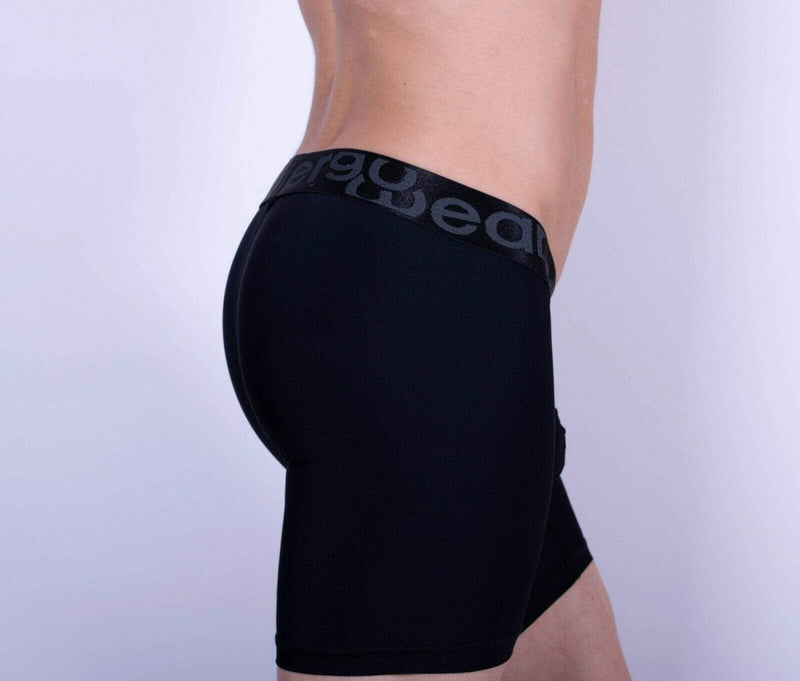 Ergo wear ErgoWear Boxer MAX XV Midcut Long Boxers Trunks Black 0839 11