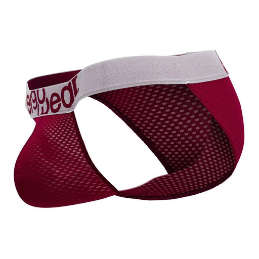 ErgoWear Bikini Briefs MAX Mesh Pouch Stretchy Brief Quick-Dry Burgundy 1216 55 - SexyMenUnderwear.com