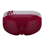 ErgoWear Bikini Briefs MAX Mesh Pouch Stretchy Brief Quick-Dry Burgundy 1216 55 - SexyMenUnderwear.com