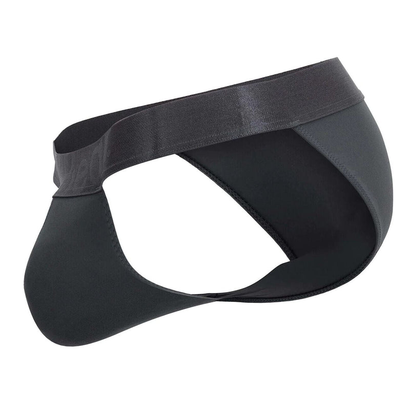 ErgoWear Bikini Briefs MAX XX Low-Rise Lean Cut in Dark Gray 1287 65 - SexyMenUnderwear.com