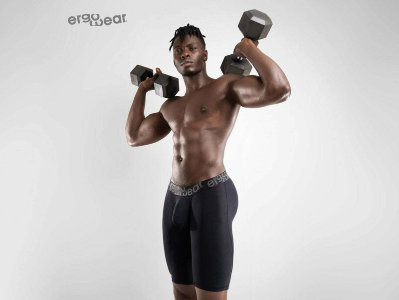 ErgoWear Boxer Brief Contour Pouch BIKER MAX XV Soft Black 1181 16 - SexyMenUnderwear.com