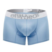 ErgoWear Boxer HIP Trunks Low-Rise Stretchy Boxer Seamed Pouch Placid Blue 1370 - SexyMenUnderwear.com
