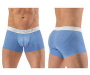 ErgoWear Boxer HIP Trunks Low-Rise Stretchy Boxer Seamed Pouch Placid Blue 1370 - SexyMenUnderwear.com