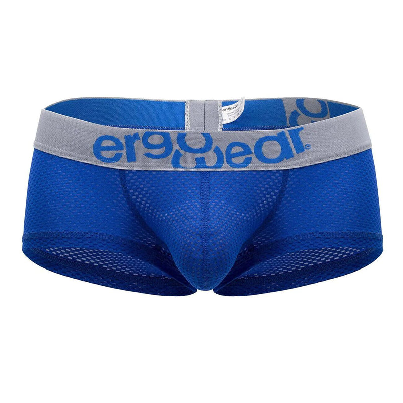 ErgoWear Boxer MAX Mesh Stretchy Sports Trunks Cobalt Blue 1213 57 - SexyMenUnderwear.com