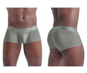 ErgoWear Boxer MAX XX Super Stretch Trunks in Dusty Green 1332 83 - SexyMenUnderwear.com