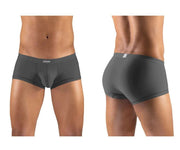 ERGOWEAR Boxer Trunks SLK Body-Defining Seamed Pouch Boxer Dark Gray 1137 23 - SexyMenUnderwear.com