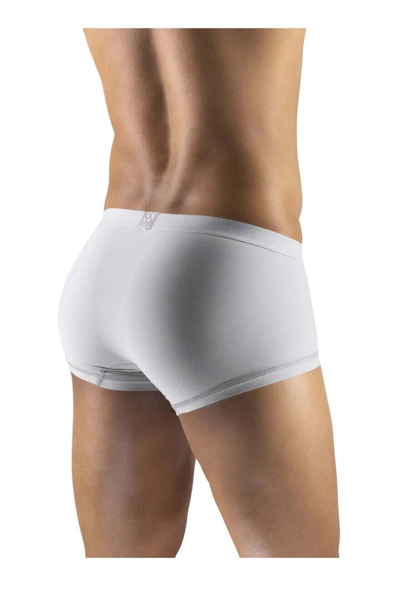 ERGOWEAR Boxer Trunks SLK Body-Defining Seamed Pouch Boxer Silver 1141 6 - SexyMenUnderwear.com