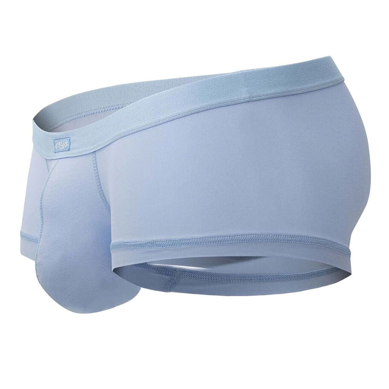 ERGOWEAR Boxer Trunks SLK Body-Defining Seamed Pouch Boxer Sky Blue 1145 24 - SexyMenUnderwear.com