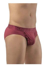 ErgoWear Brief FEEL XV Briefs Quick Dry Resilient Fabric Burgundy 1196 52 - SexyMenUnderwear.com