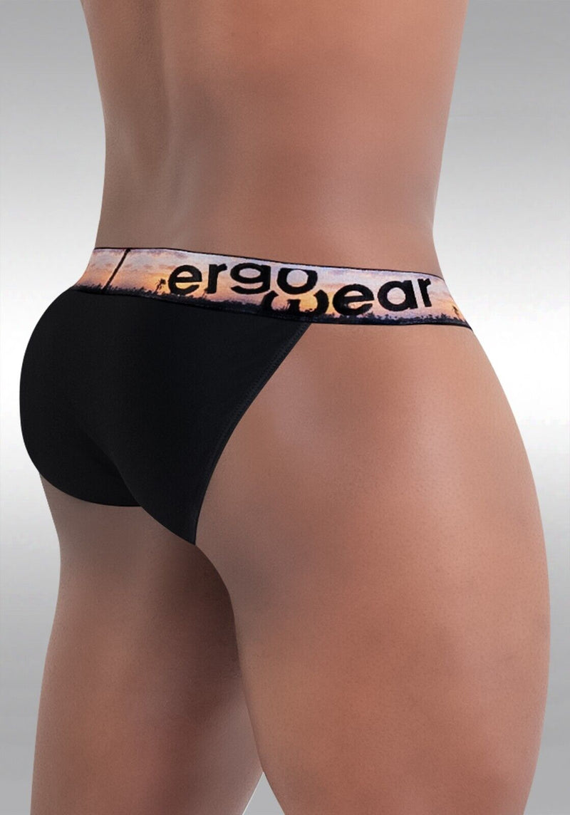 ErgoWear Briefs Bikini-Cut MAX SE 3-Dimensional Pouch in Sunset Black 1457 42 - SexyMenUnderwear.com