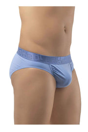 ErgoWear Briefs FEEL XV Super Silky Stretch Stonewash Blue Microfiber 1204 54 - SexyMenUnderwear.com