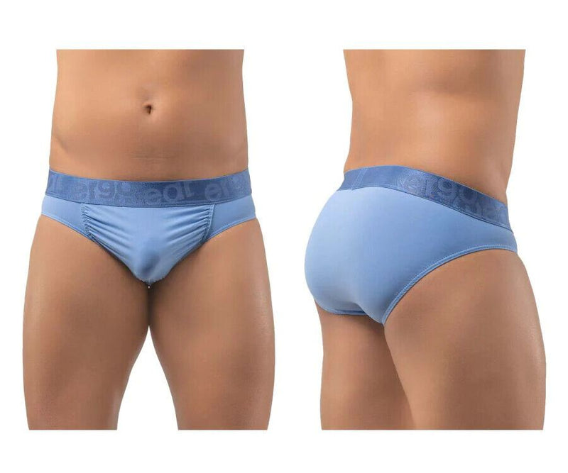ErgoWear Briefs FEEL XV Super Silky Stretch Stonewash Blue Microfiber 1204 54 - SexyMenUnderwear.com