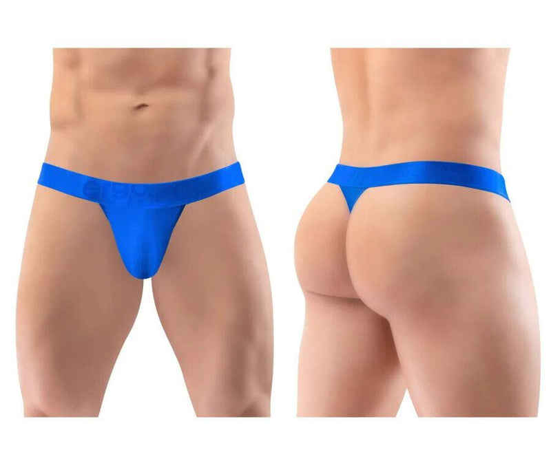ErgoWear G-String MAX XX Pure Luxury Soft Thin Strap Cobalt Blu Strings 1292 67 - SexyMenUnderwear.com