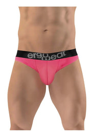 ErgoWear Hip Bikini Brief Super Soft Low-Rise Briefs Coral 1363 - SexyMenUnderwear.com