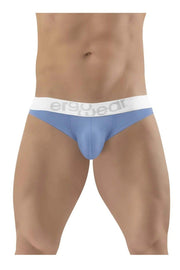 ErgoWear Hip Bikini Briefs Super Sleek Low-Rise Brief Soft Placid Blue 1369 - SexyMenUnderwear.com