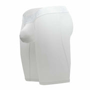 ErgoWear Long Boxer Brief Contour Pouch BIKER MAX XV White 1156 14 - SexyMenUnderwear.com