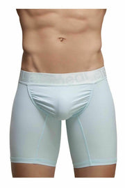 ErgoWear Long Boxer Brief FEEL XV Mid-Cut Pouch Mini Legging Trunk MINT 0986 17 - SexyMenUnderwear.com