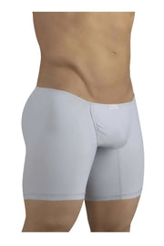 ErgoWear Long Boxer Briefs Feel GR8 Midcut Body-Defining Fit Silver 1256 - SexyMenUnderwear.com