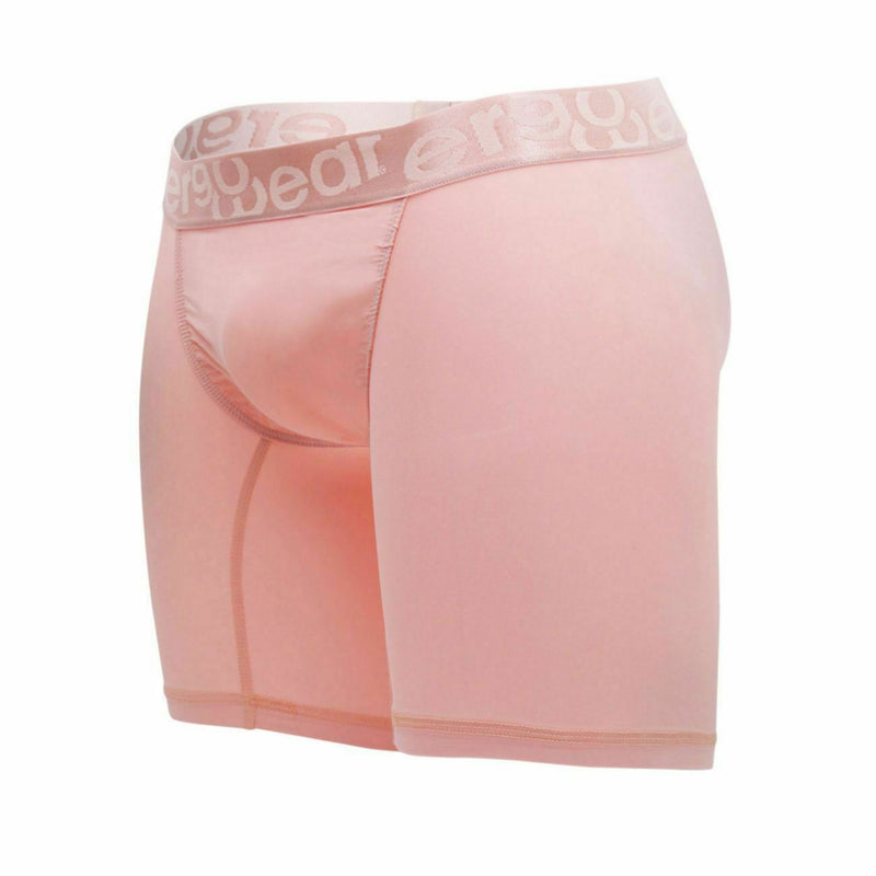 ErgoWear Long Boxer FEEL XV Extra Room Pouch Trunk Gatsby Pink 0845 23 - SexyMenUnderwear.com