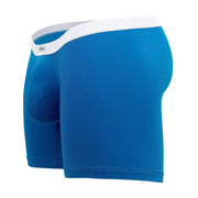 ErgoWear Long Boxer SLK Body-Defining MidCut Seamed Pouch Calypso Blue 1374 15 - SexyMenUnderwear.com