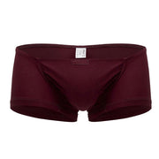 ErgoWear Mini Boxer Feel GR8 Seamed Pouch Trunks Burgundy 1251 58 - SexyMenUnderwear.com