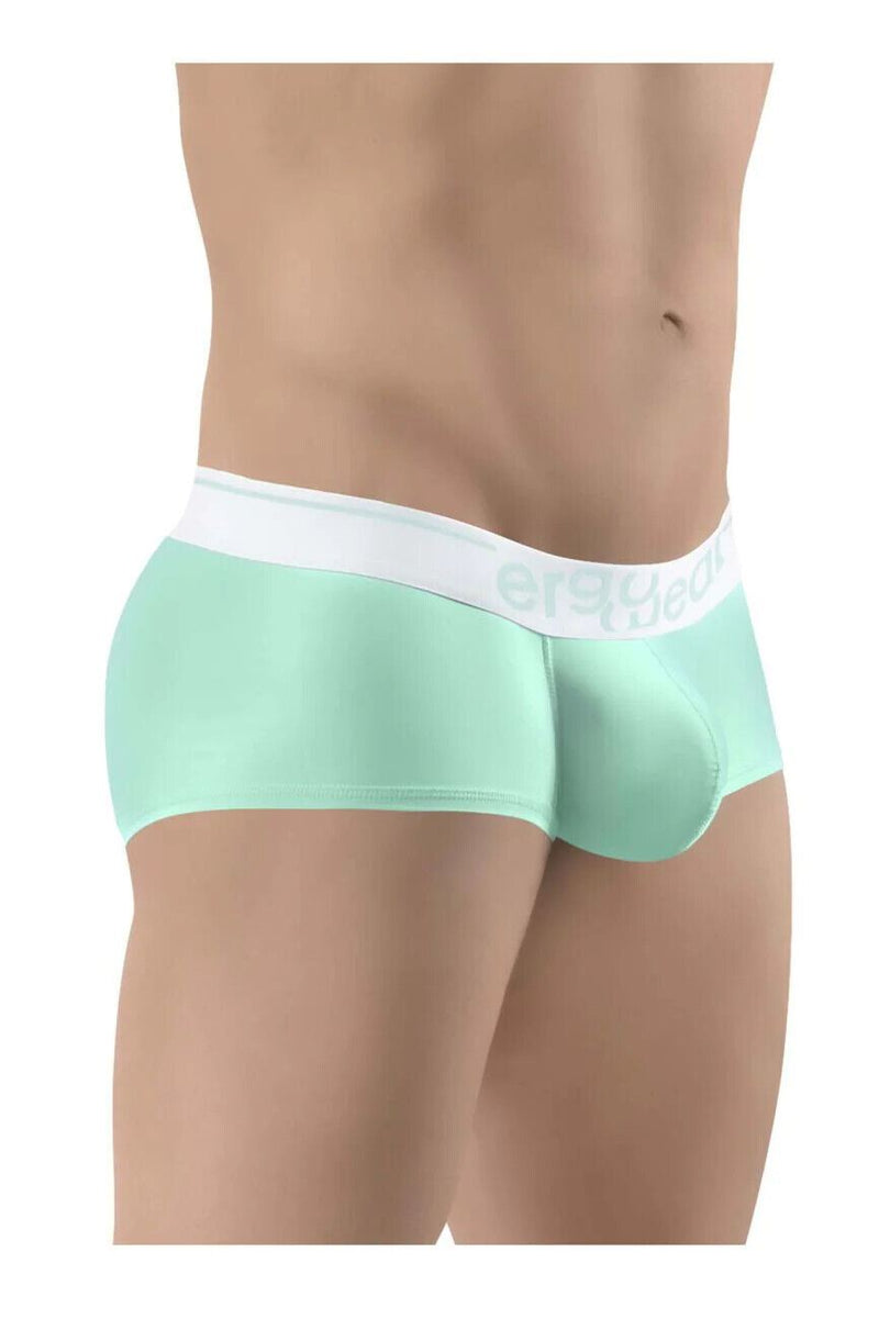 ErgoWear Stretchy Boxer Trunks MAX SE Comfort Mint Green 1313 - SexyMenUnderwear.com